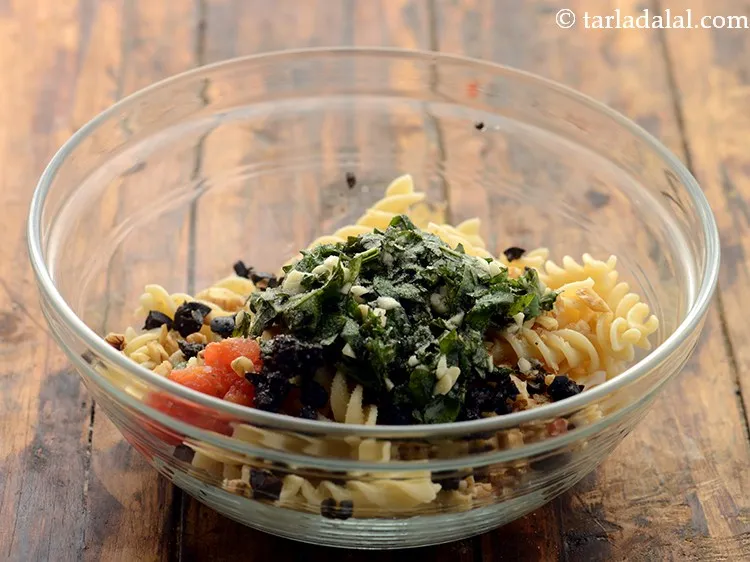 Step 11 – Add the prepared dressing and salt.&nbsp;