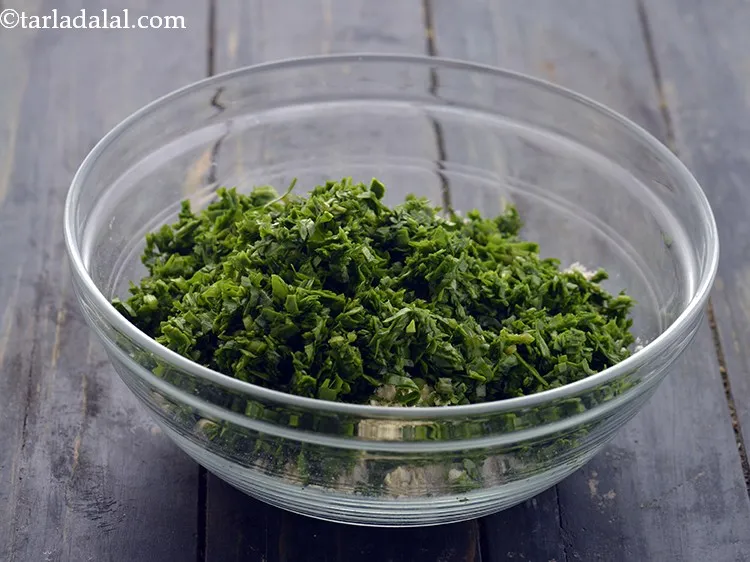 Step 9 – Add the chopped palak. You can use any veggies of your choice like grated beetroot, …