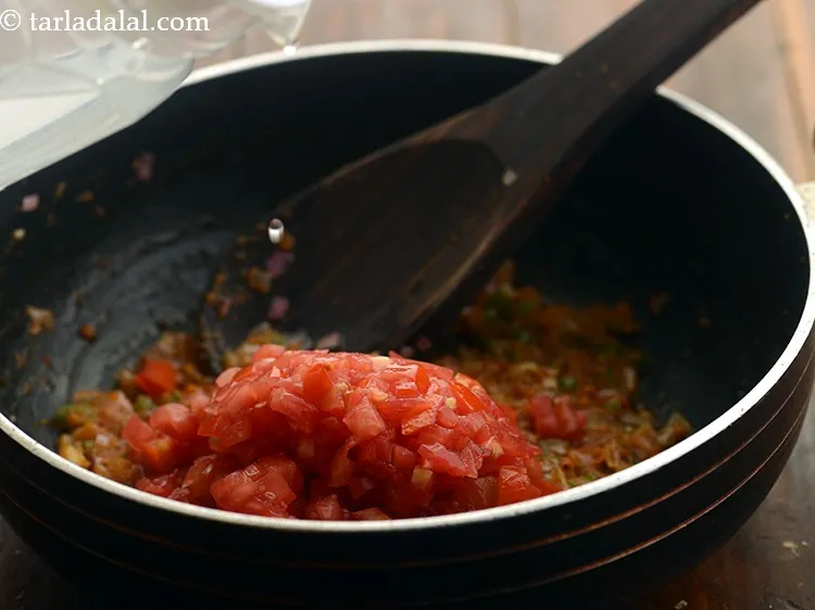 Step 9 – Add 2 tbsp of water.