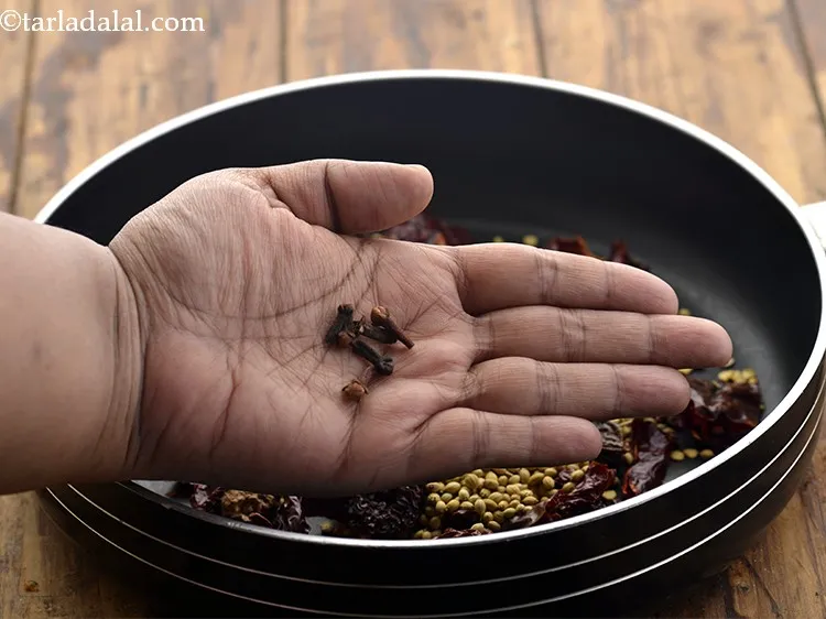 Step 4 – Add cloves.