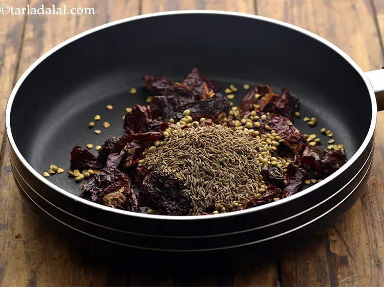 Step 5 – Add cumin seeds.