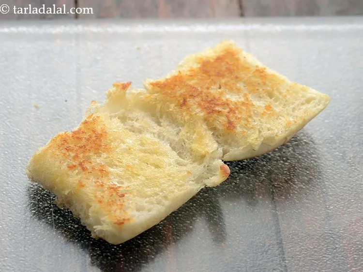 Step 21 – Place a pav on a clean, dry surface.