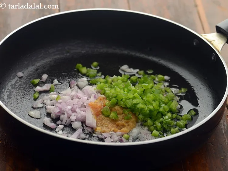 Step 5 – Add capsicum.