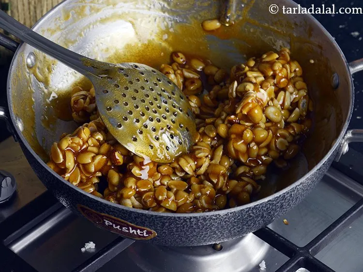 Step 10 – Mix very well using the same spoon.