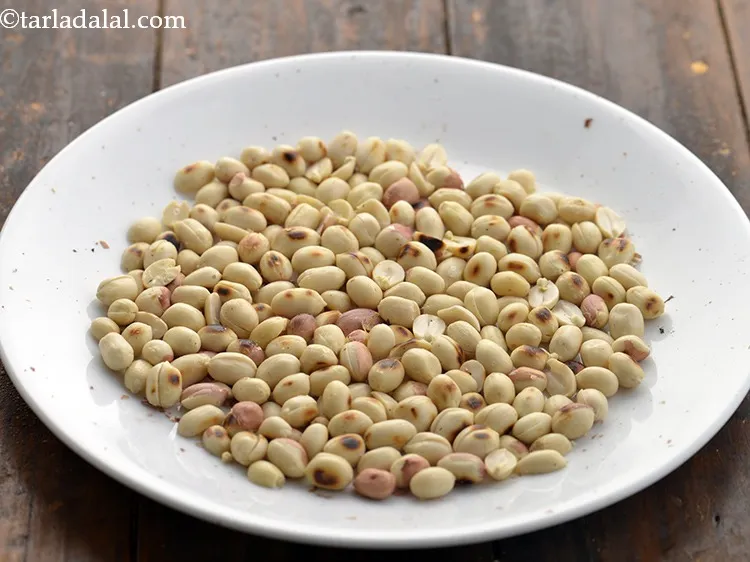 Step 27 – These are roasted and shelled peanuts ready.