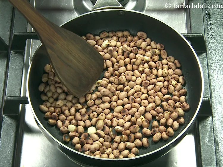 Step 23 – Roast them on a medium flame for 7 to 8 minutes, while stirring occasionally. Ensure …