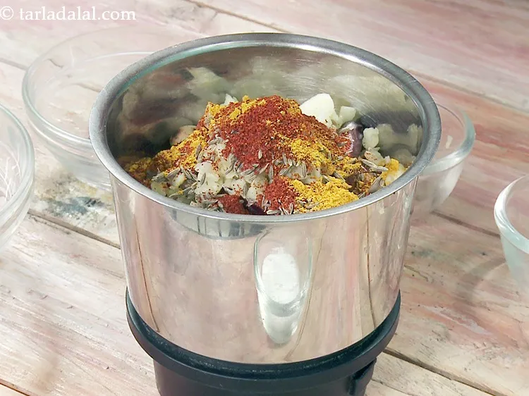 Step 33 – Add 1/2 tsp&nbsp;<a href="https://www.tarladalal.com/glossary-turmeric-powder-haldi-645i">turmeric powder (haldi)</a>.