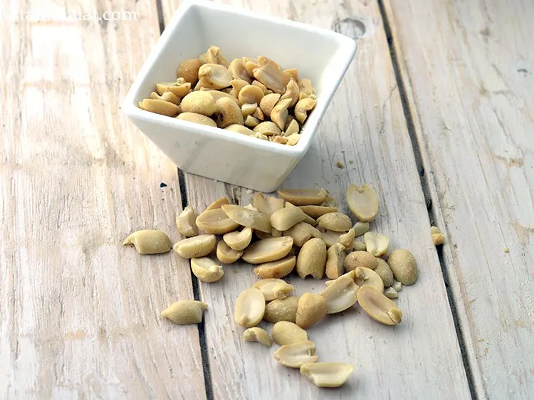 Step 3 – We have to deskin them. For that take a few peanuts in hand and by …