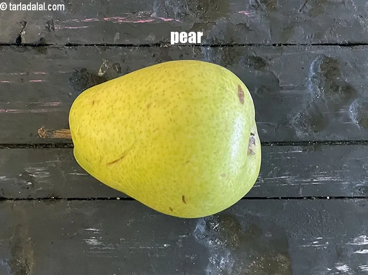 Step 3 – Take&nbsp;1 pear.&nbsp;