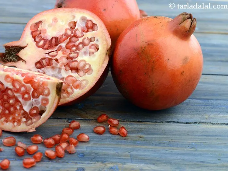 Step 12 – Also buy fresh pomegranate. When choosing your perfect pomegranate, look at the skin. It should …