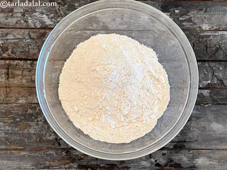 Step 5 – In a deep bowl put 2 cups whole wheat flour.&nbsp;&nbsp;<a href="https://www.tarladalal.com/recipes-using-whole-wheat-flour-429">Whole wheat flour</a>&nbsp;is excellent for&nbsp;<a …