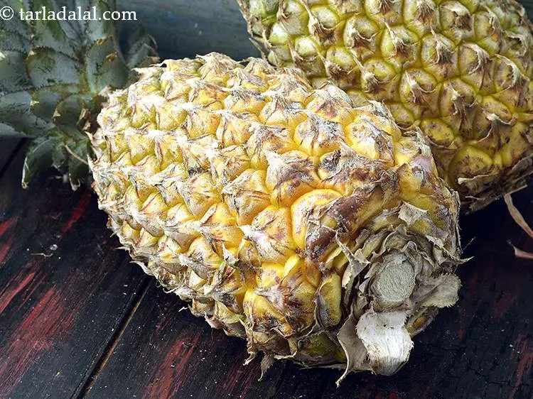 Step 18 – Make sure the pineapple you use is fresh and not the canned one.&nbsp;