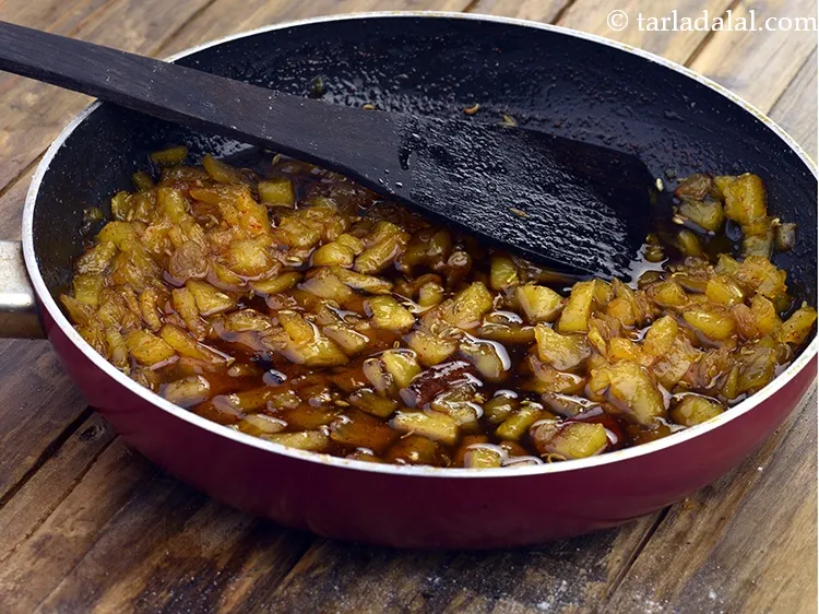 Step 29 – Mix well and cook on a medium flame for 4 minutes, while stirring occasionally. You …