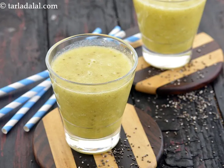 Step 12 – Pour equal quantities of the <strong>pineapple chia seeds pear juice recipe | healthy chia pineapple …