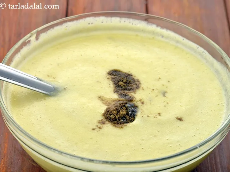 Step 11 – Add the black salt and cumin seeds powder as flavour enhancers and mix very well.