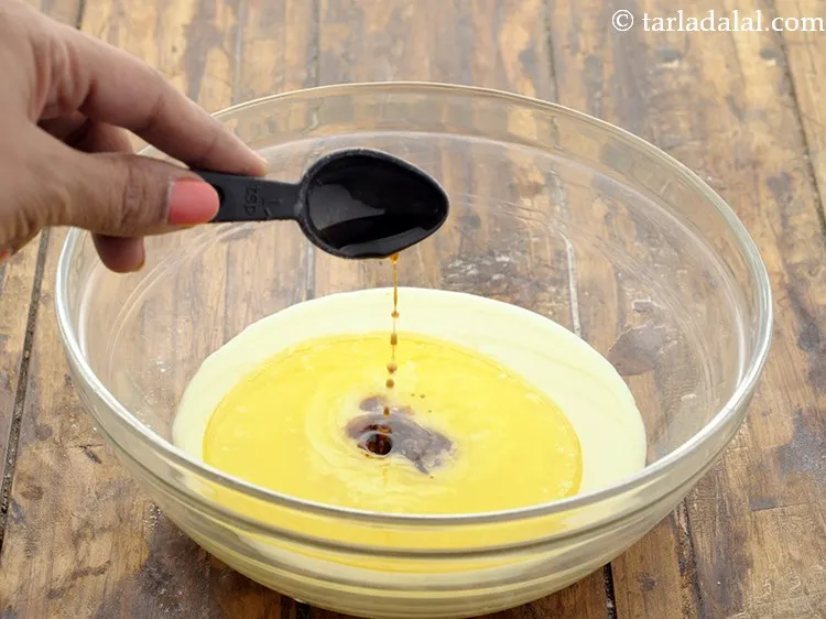 Step 10 – Add vanilla essence. Pineapple essence, cardamom powder are other options you can use to enhance …