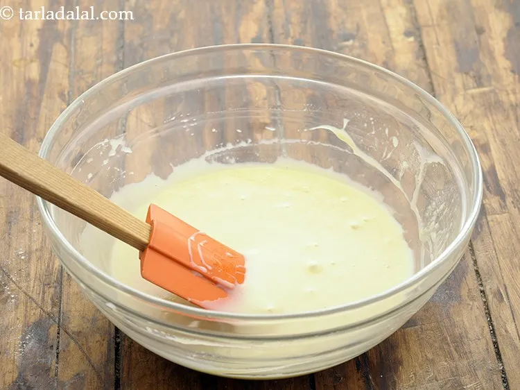 Step 11 – Mix well using a spatula to combine all the ingredients