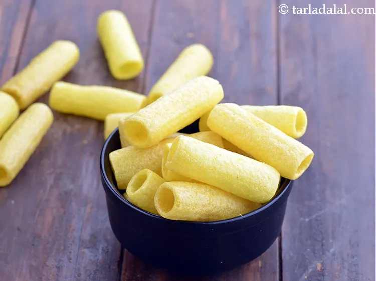 Step 3 – Pipe fryum is a hollow cylindrical tube in shape and is available in different colours. …