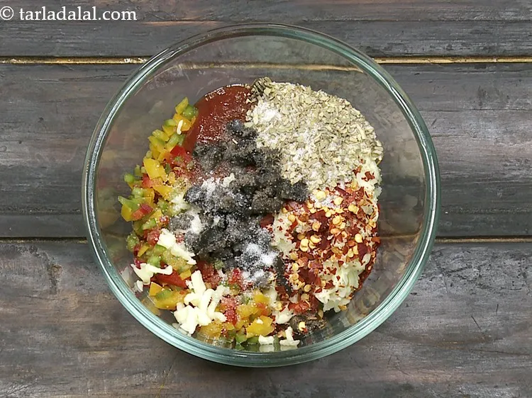 स्टेप 12 – स्वादानुसार नमक डालें। बहुत कम नमक जोड़ें, क्योंकी चीज़ और …