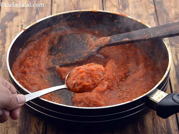 Step 33 – Make your own pizza sauce as shared in the recipe herewith. Readymade pizza sauce might …