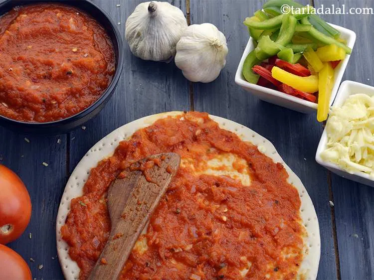 Step 25 – <meta charset="UTF-8" />Store the&nbsp;<strong>Pizza Sauce (Quick Pizza Sauce)</strong>&nbsp;in an air- tight container and use as …