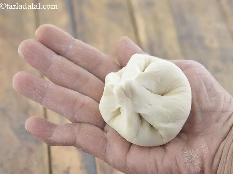 Step 18 – Bring all the sides together and pinch them together in the center. Make sure your …