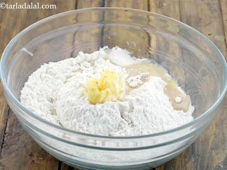 Step 5 – Add the activated yeast-sugar mixture and mix well.