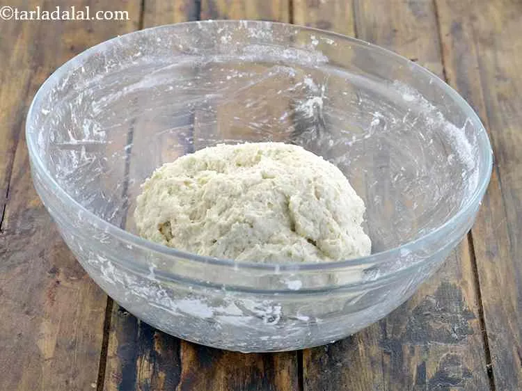 Step 6 – Knead it into a soft dough using approx. ? cup of warm water.&nbsp;