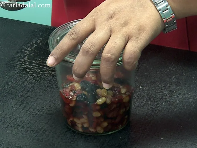 Step 12 – Cover it with a lid and keep aside for 24 hours. This will help the …