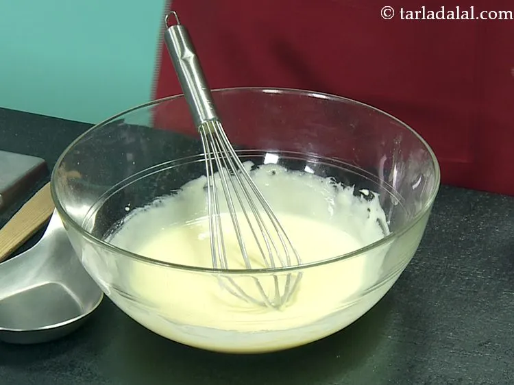 Step 15 – Mix well using a whisk till smooth. You can also use an electric beater if …