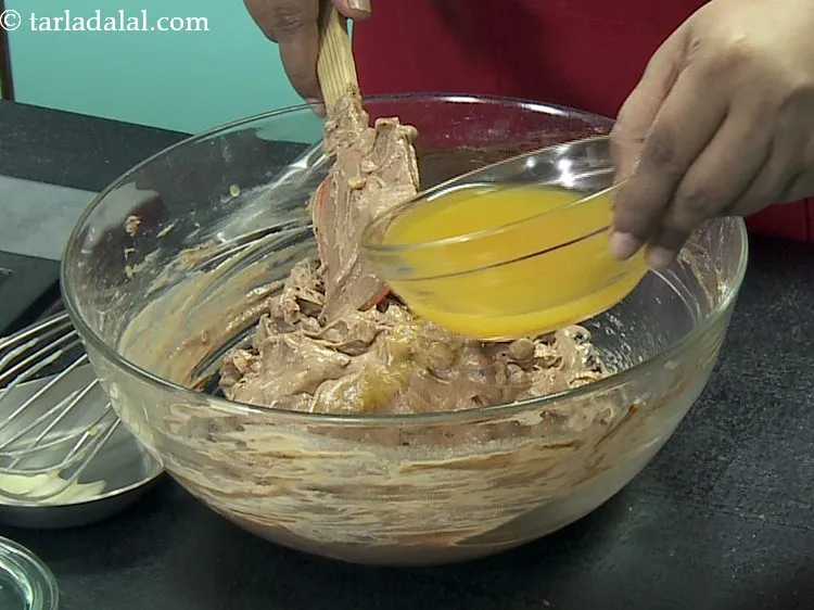 Step 26 – Add the orange juice (approx. 5 to 6 tbsp) little by little to adjust the …