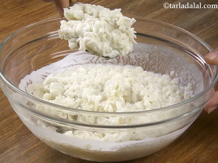 Step 12 – After about half an hour, the mixture will look like this. You will see the …