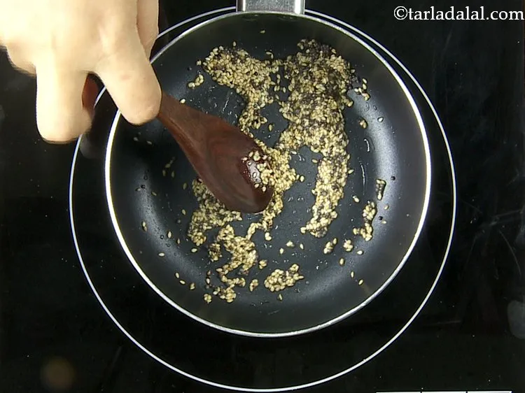 Step 26 – Saut&eacute; on a medium flame for a few seconds.