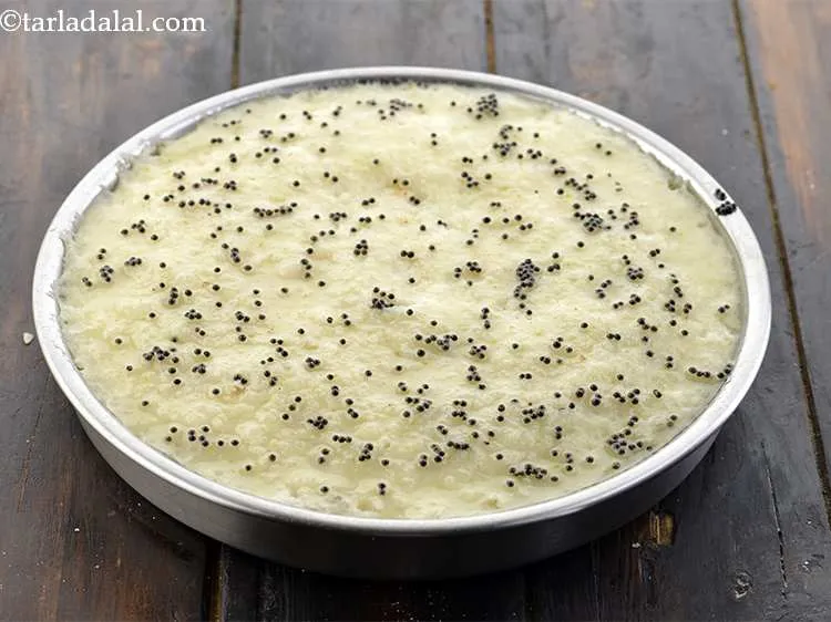 Step 25 – Spread the tempering evenly with the help of a spoon.