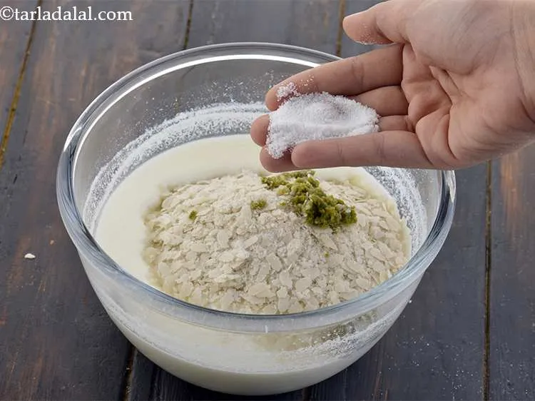 Step 9 – Finally add the salt.