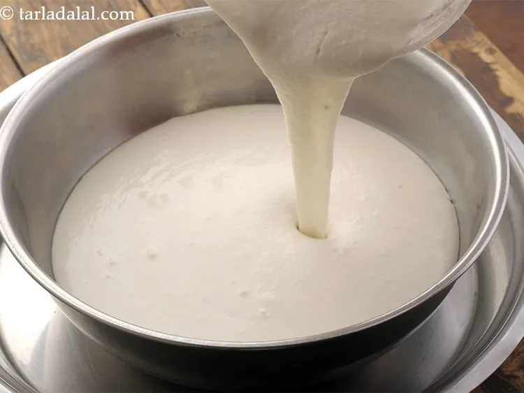 Step 19 – Transfer the batter into a deep bowl.