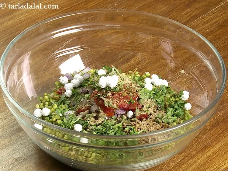 स्टेप 10 – नकूल दाना डालें।