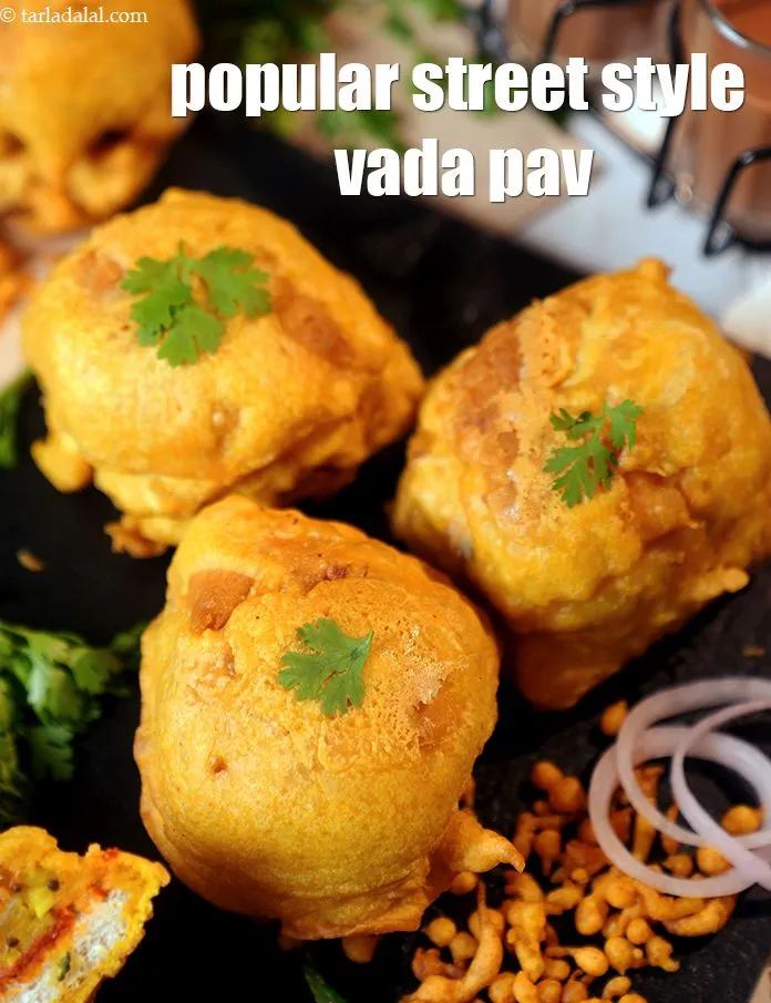 Step 35 – Serve <strong>ulta vada pav recipe| inside out vada pav | popular street style vada pav …