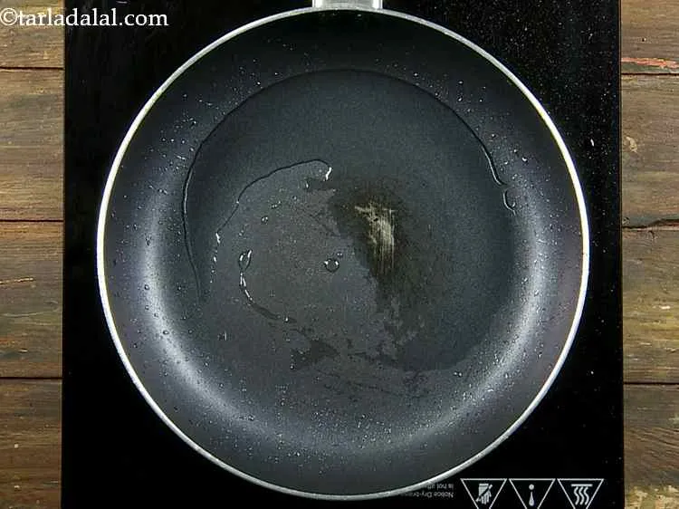 Step 5 – Heat the remaining 2 tbsp of oil in the same non-stick pan. You can use …