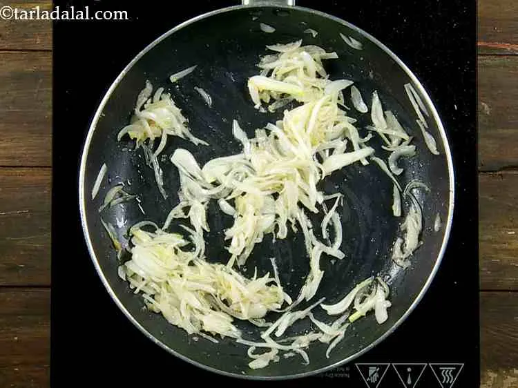 Step 8 – Saut? them together on a medium flame for 1 minute. Keep stirring so as to …