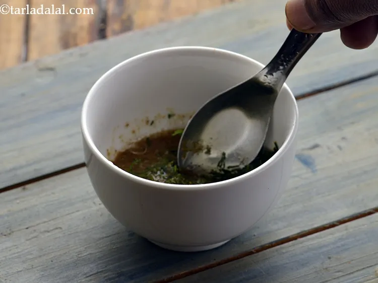 Step 8 – Mix it very well and keep aside.