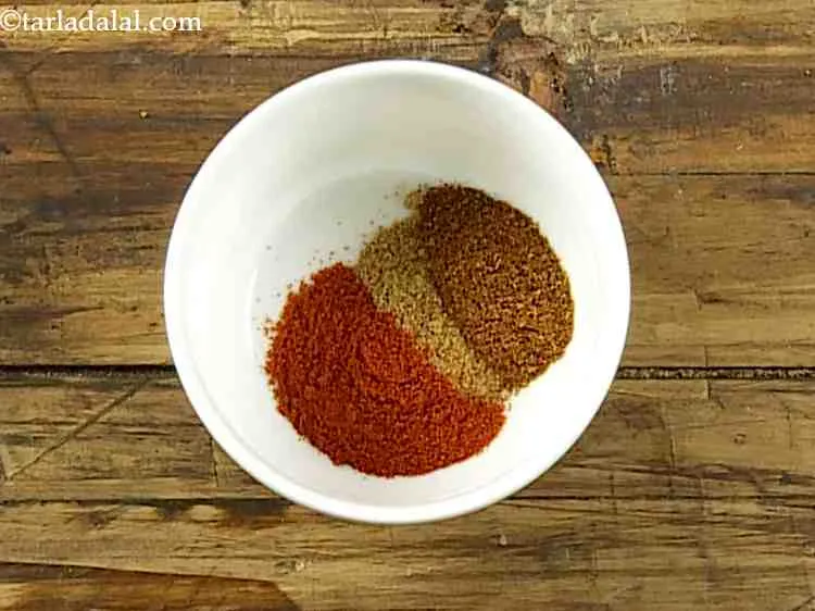 Step 24 – Now add the garam masala.