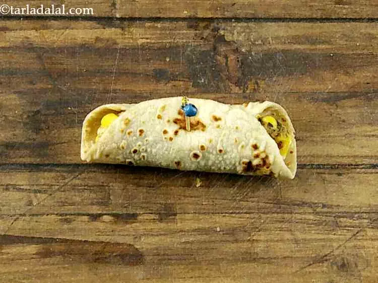 Step 30 – Repeat steps 1 to 4 to make 5 more <strong>aloo corn tikki roll recipe | …