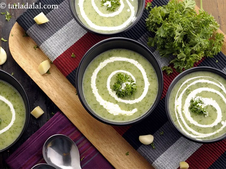 स्टेप 16 – <strong>पोटैटो पार्सले सूप</strong> को | <strong>आलू सूप | आलू का …