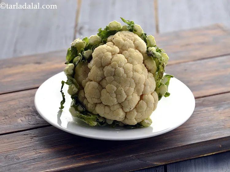 Step 23 – Next you need prepare the cauliflower. Choose cauliflower that has light cream coloured, tight and …