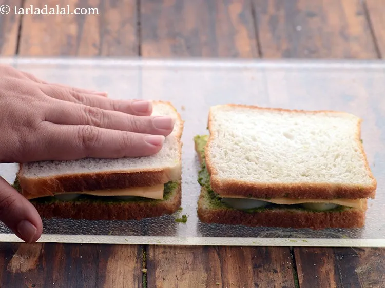 Step 9 – Press it lightly.