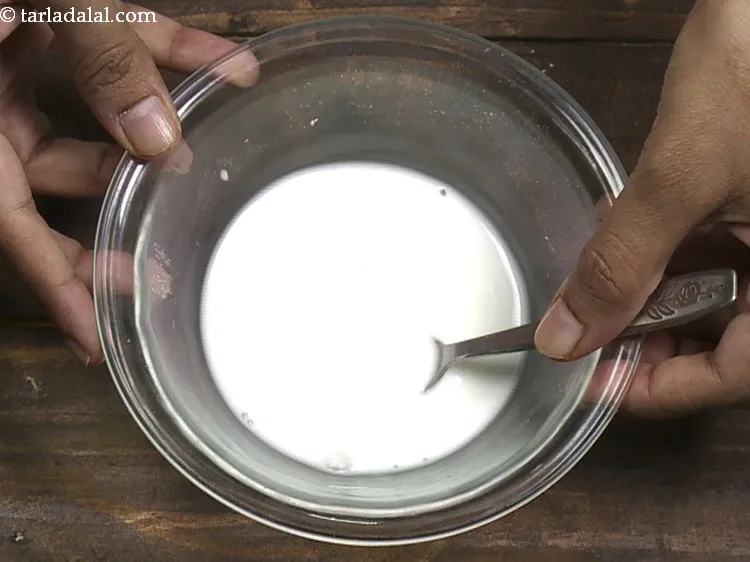 Step 3 – Mix well and keep aside.