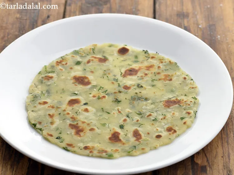 Step 17 – Remove the <strong>Potato Roti</strong> on a plate.