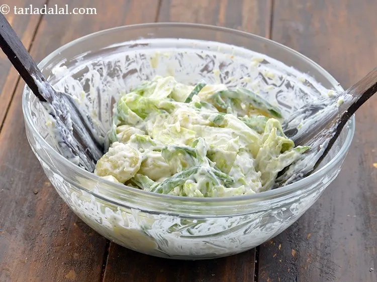 Step 15 – Toss <strong>potato salad with mayonnaise recipe | potato salad with croutons | creamy potato salad …