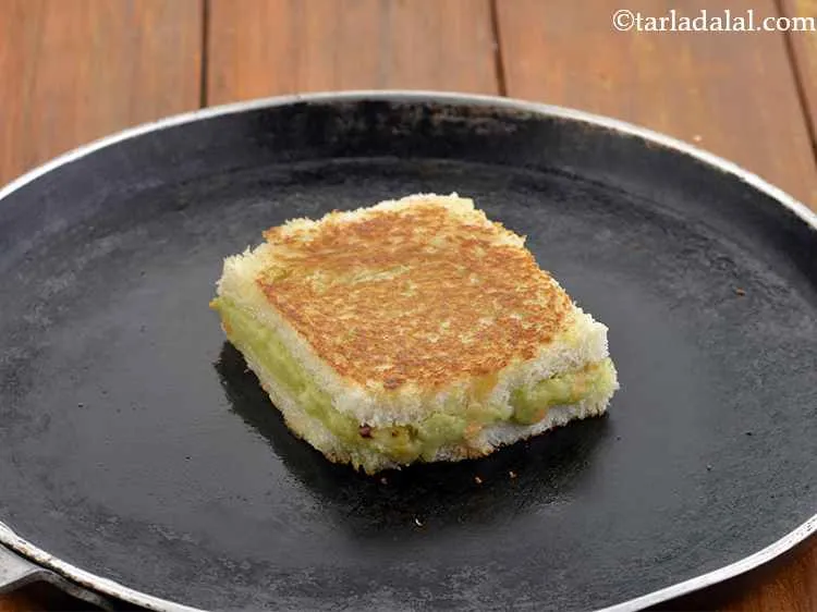 Step 19 – Flip and cook from both the sides.